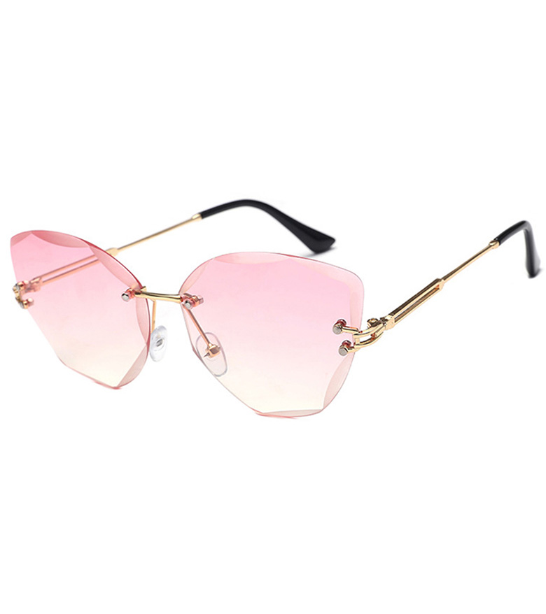 Fashion Rimless Women's Cateye Eyewear