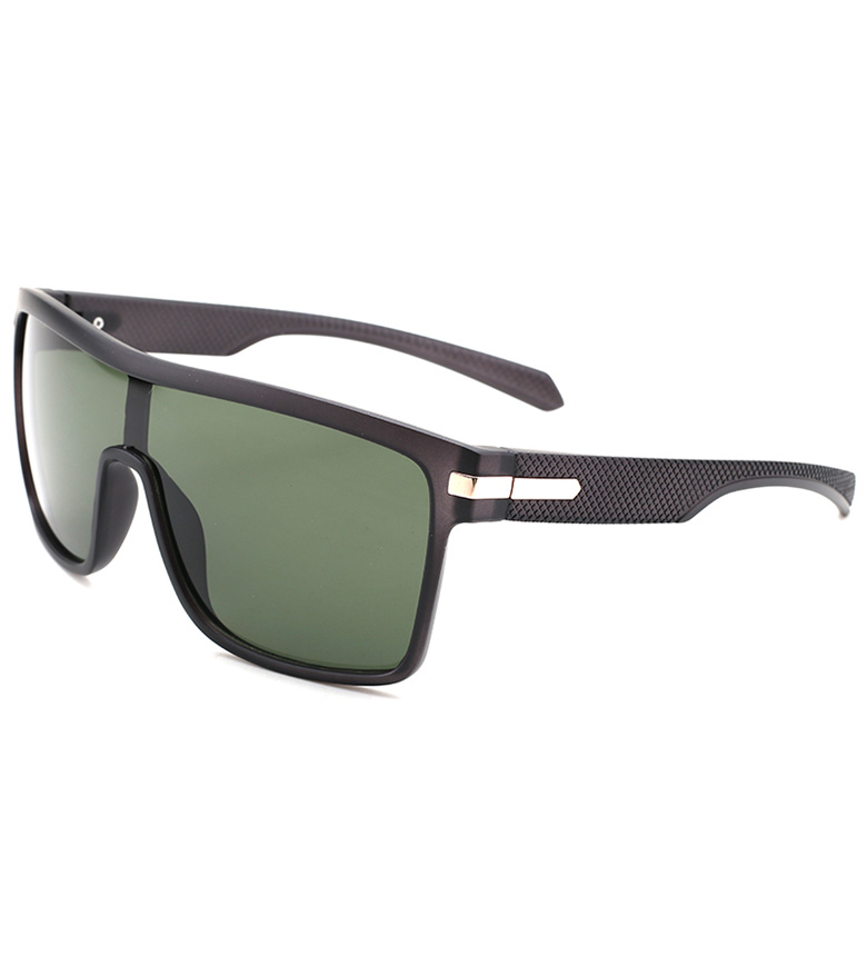 PC men's shield sunglasses
